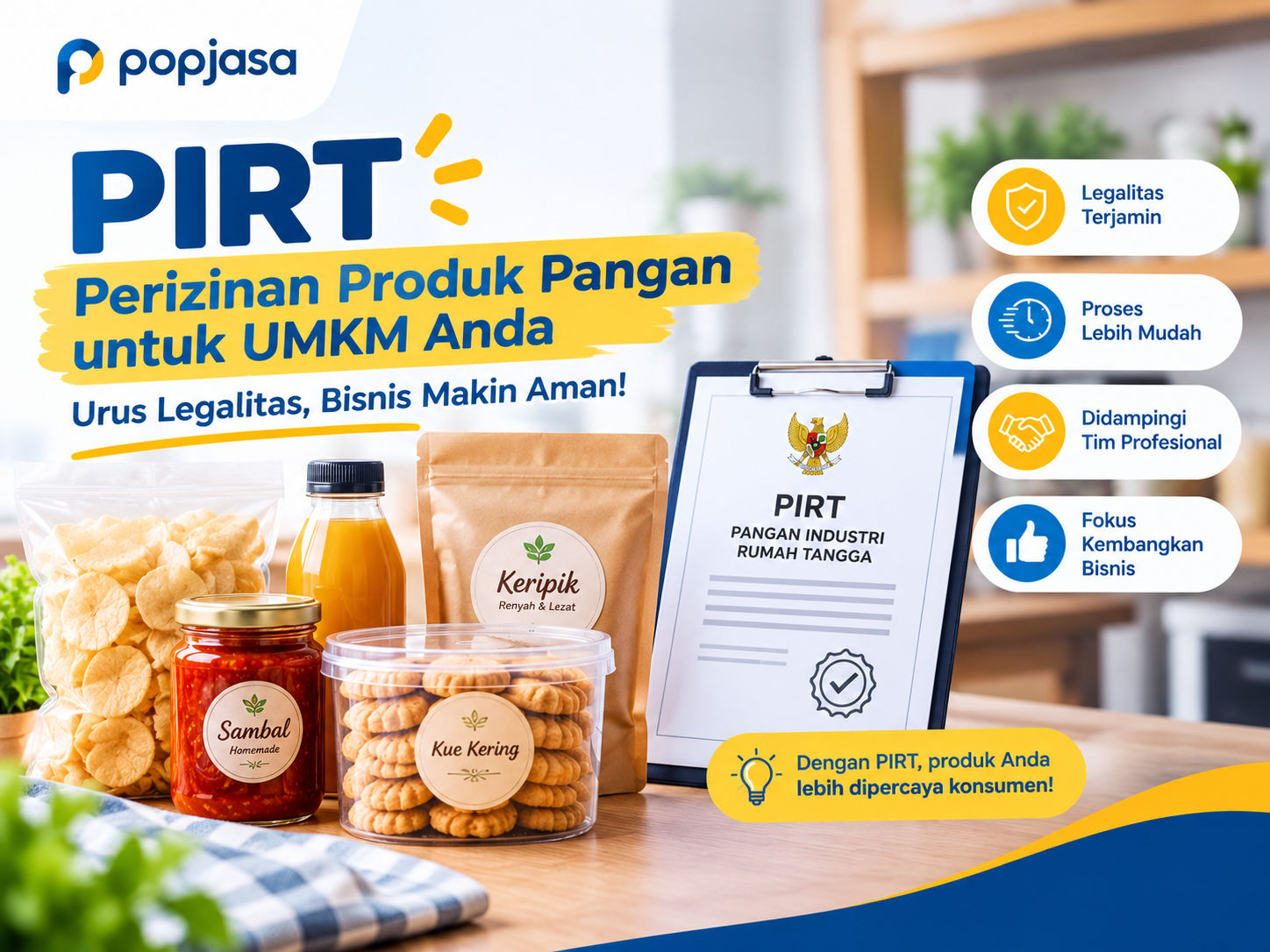Jasa Urus PIRT Profesional di POP Jasa