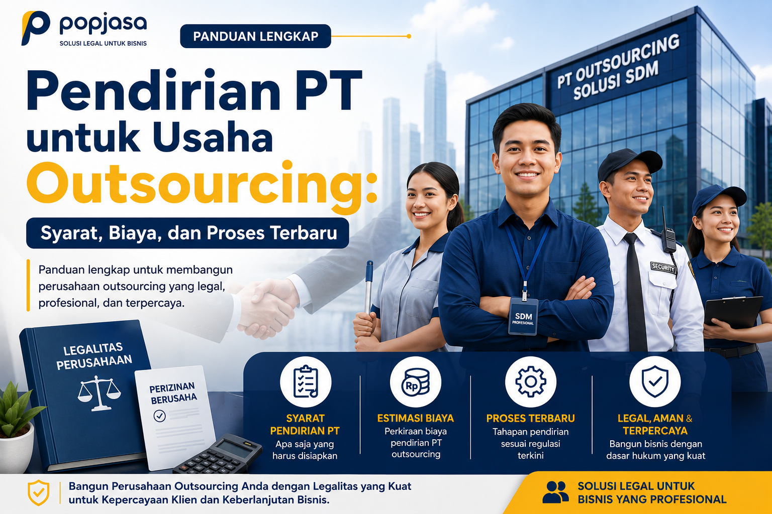 Pendirian PT untuk Usaha Outsourcing: Syarat, Biaya, dan Proses Terbaru