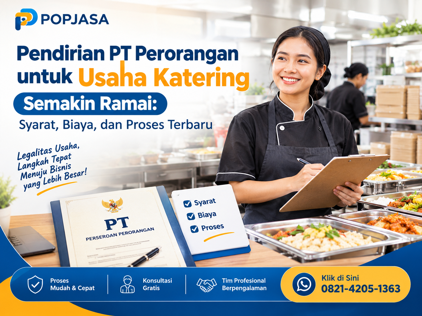 Pendirian PT Perorangan untuk Usaha Katering Semakin Ramai: Syarat, Biaya, dan Proses Terbaru