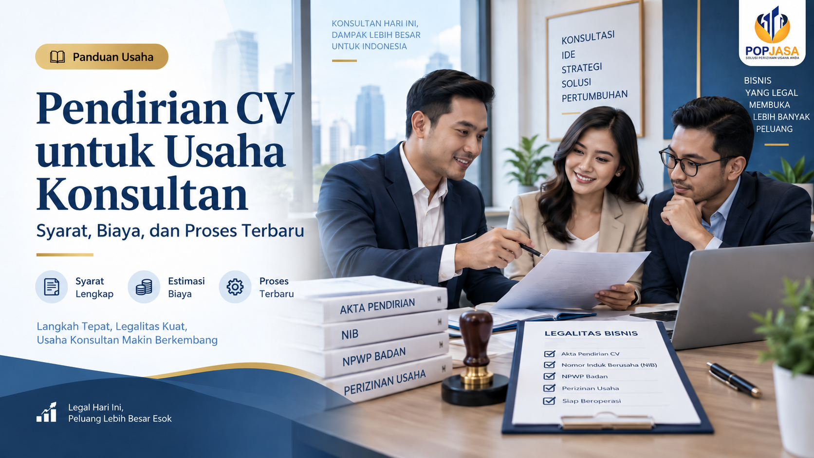 Pendirian CV untuk Usaha Konsultan Semakin Terpercaya: Syarat, Biaya, dan Proses Terbaru
