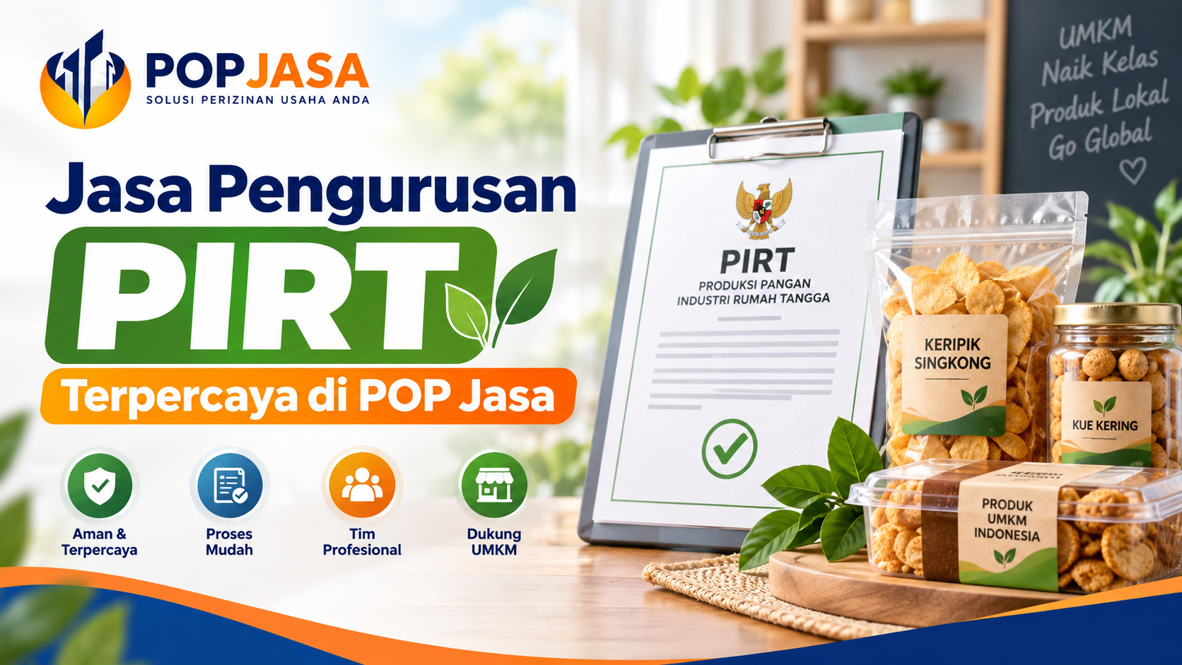 Jasa Pengurusan PIRT Terpercaya di POP Jasa