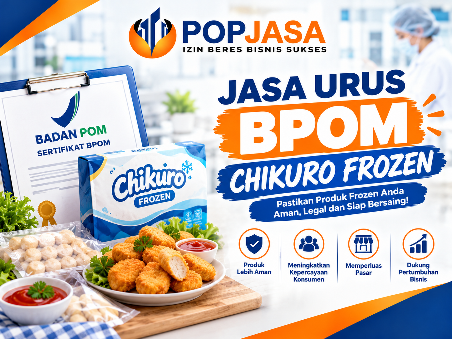 Jasa Urus BPOM Chikuro Frozen