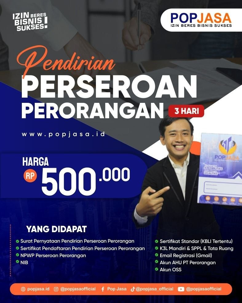 Ini Dia Bidang Usaha Apa Saja yang Bisa Menggunakan PT Perorangan, cara mengubah CV menjadi PT, ubah CV jadi PT, perubahan usaha CV ke PT, proses pendirian PT dari CV, syarat mengubah CV menjadi PT, biaya mengubah CV menjadi PT proses ubah CV ke PT, jasa pengurusan CV menjadi PT, pembuatan PT dari CV, legalitas usaha PT, akta perubahan CV ke PT, NIB PT, SK Kemenkumham PT,NPWP badan usaha, OSS RBA PT, pendirian PT terbatas, konsultasi legalitas usaha, Apakah PT pendirinya bisa suami istri?