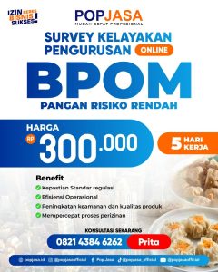 Jasa Urus BPOM Pangan